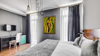 Отель Hotel Gino Wellness Mtskheta Мцхета Двухместный номер с 1 кроватью и террасой-2